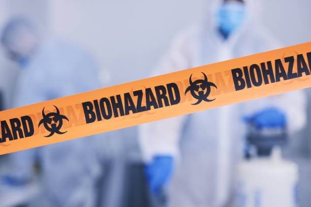 Professional Biohazard Cleanup technician working in Clarkson, NE